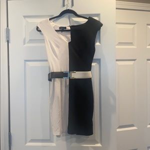 Bebe two toned dress